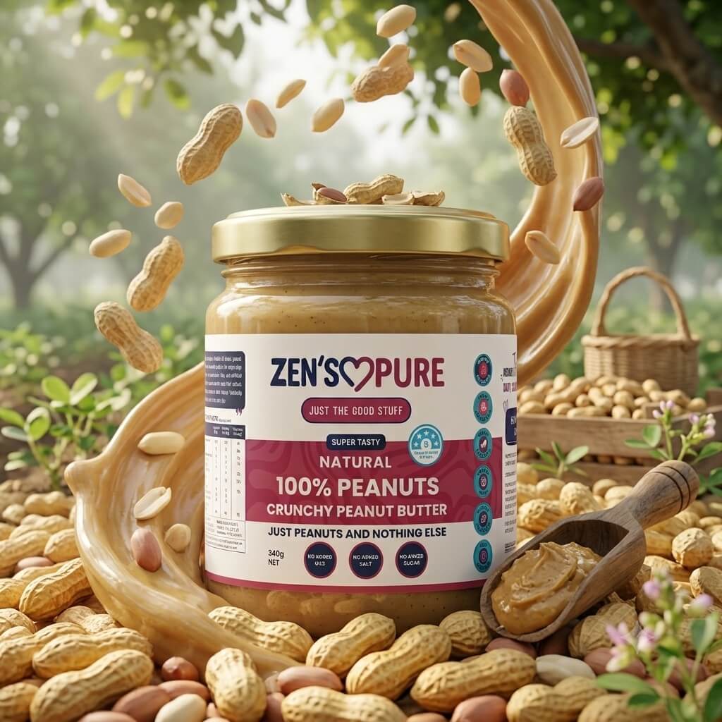 ZEN'S PURE Protein+ Peanut Butter